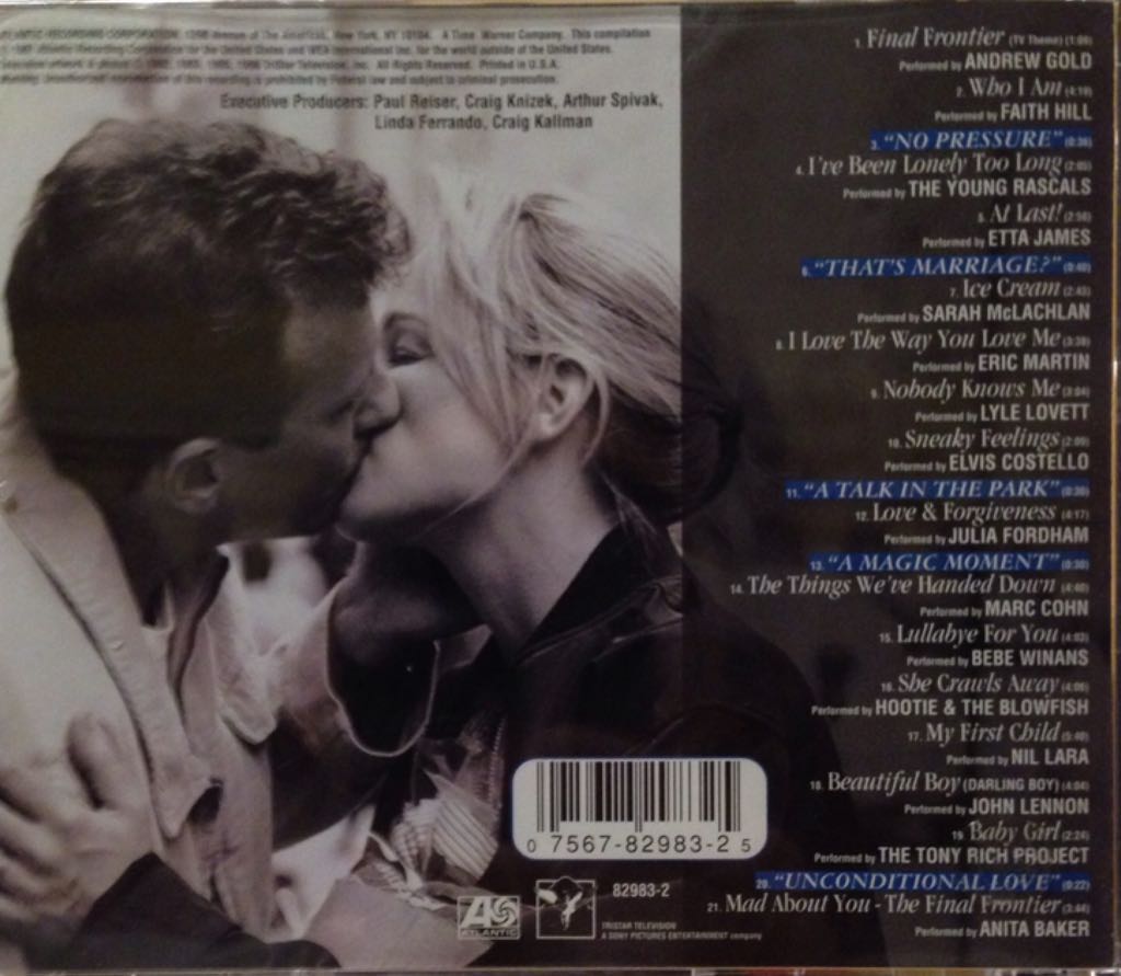 Mad About You: The Final Frontier - Soundtrack (CD - 57) music collectible [Barcode 075678298325] - Main Image 2