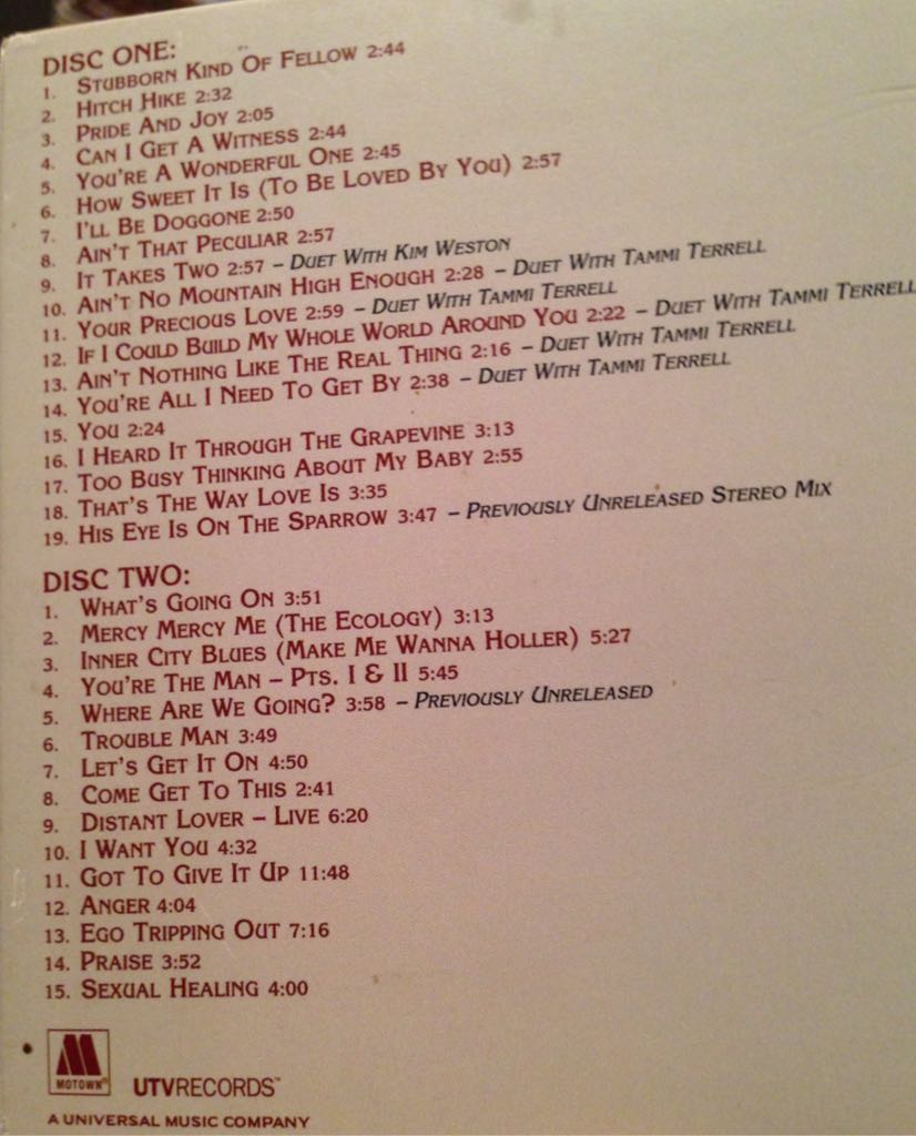 The Very Best of Marvin Gaye - Marvin Gaye (MP3 - 77) music collectible - Main Image 2