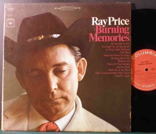 Burning Memories - Ray Price (12” - 32) music collectible - Main Image 1