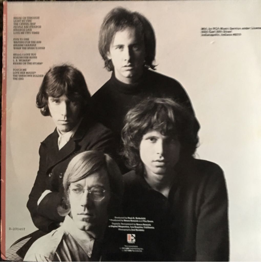 Best Of The Doors, The - Doors, The (12”) music collectible - Main Image 2