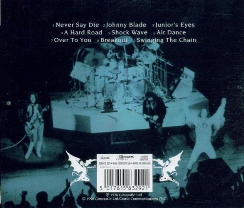 Never Say Die! - Black Sabbath (CD - 4541) music collectible [Barcode 0075992735223] - Main Image 2