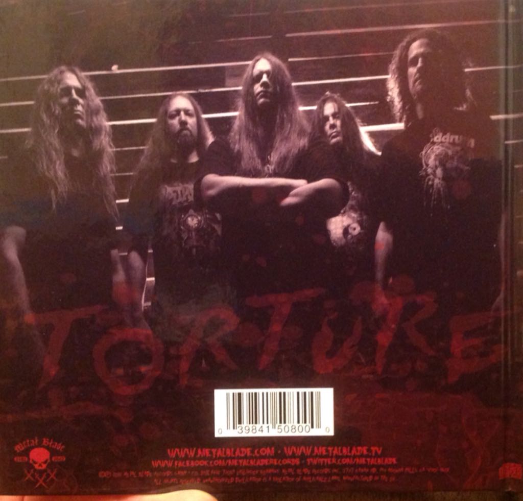 Torture - Cannibal Corpse (CD) music collectible [Barcode 039841508000] - Main Image 2
