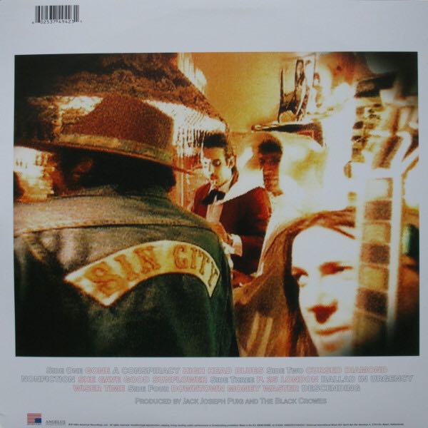 Amorica - The Black Crowes (12” - 54) music collectible [Barcode 093624300014] - Main Image 2