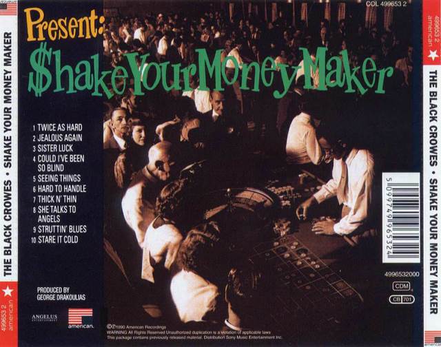 Shake Your Money Maker - Black Crowes, The (CD - 54) music collectible [Barcode 042284251525] - Main Image 2