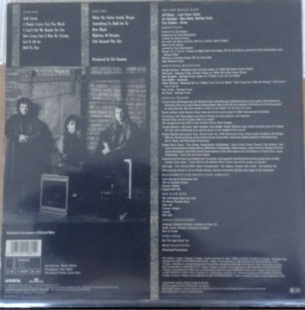 Hell to Pay - Healey, Jeff Band (12” - 50) music collectible [Barcode 4007192108152] - Main Image 2