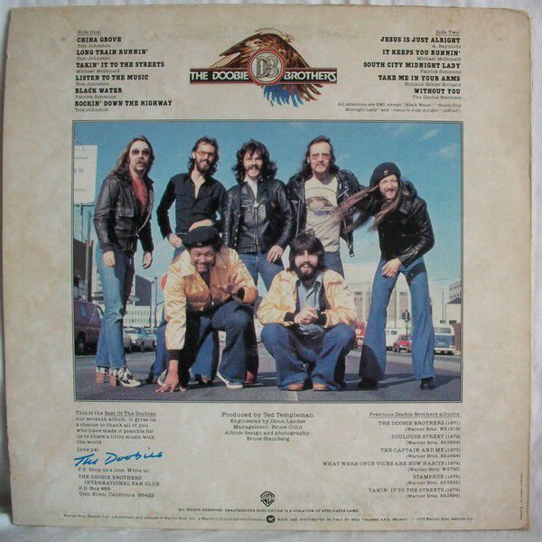 Best of the Doobies - Doobie Brothers, The (12”) music collectible - Main Image 2