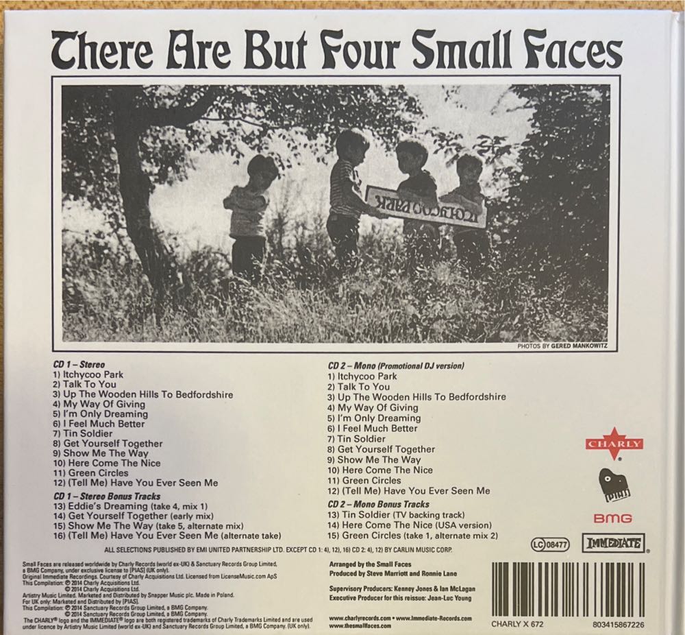 There Are But Four Small Faces - Small Faces (CD) music collectible [Barcode 803415867226] - Main Image 2