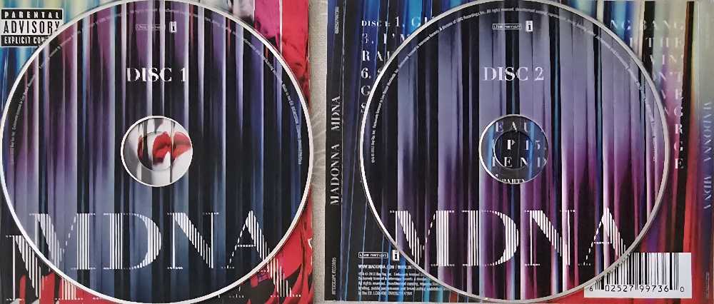 MDNA (Deluxe Edition) - Madonna (CD - 70) music collectible [Barcode 602527997360] - Main Image 3