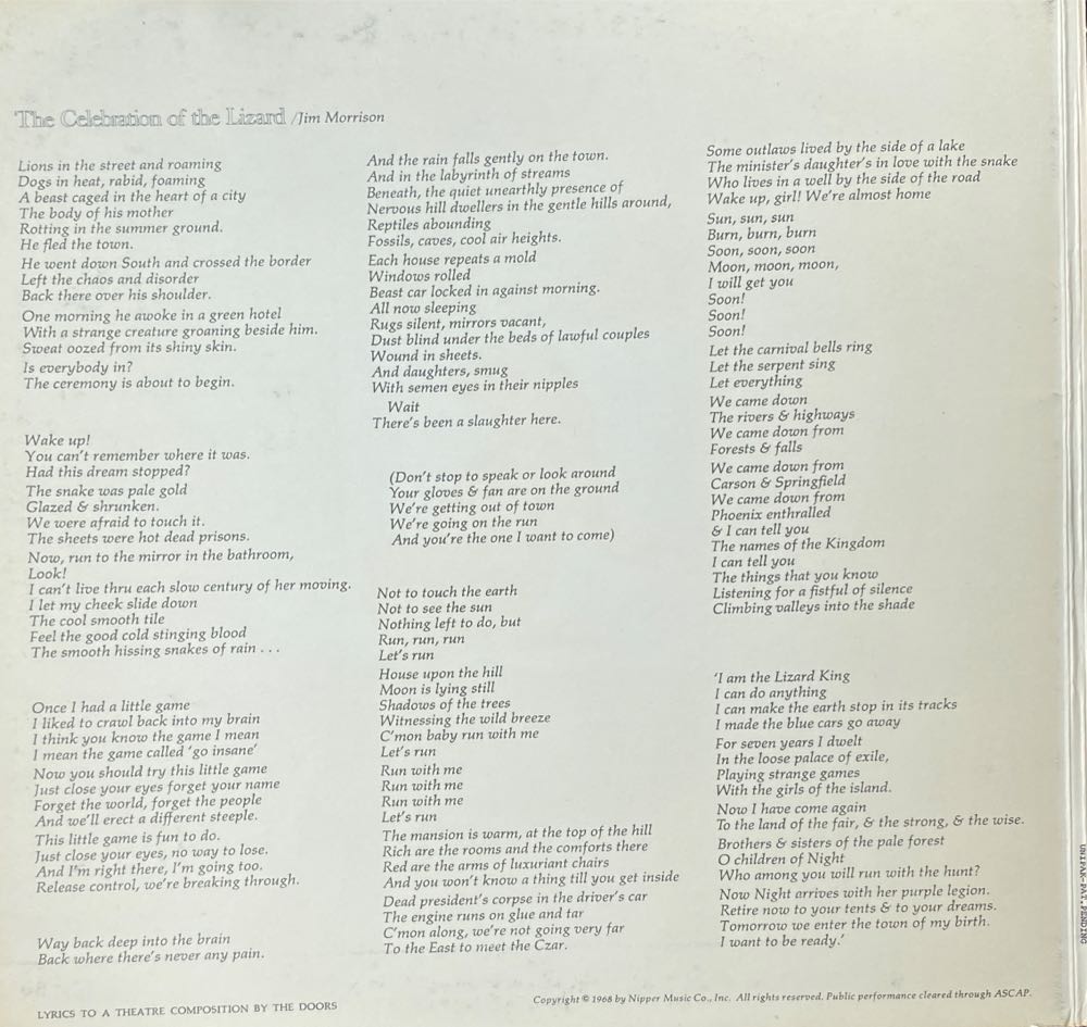 Doors, The - Waiting For The Sun - The Doors (12”) music collectible [Barcode 753088402470] - Main Image 3