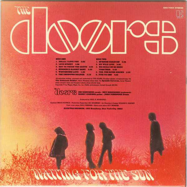 Waiting For The Sun - Doors (12”) music collectible - Main Image 2