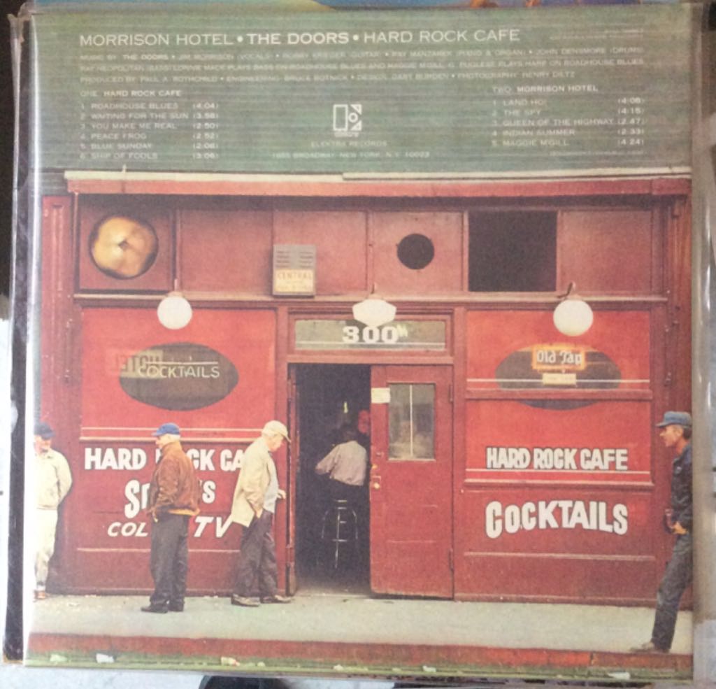 Morrison Hotel - Doors, The (12” - 37:47) music collectible - Main Image 2