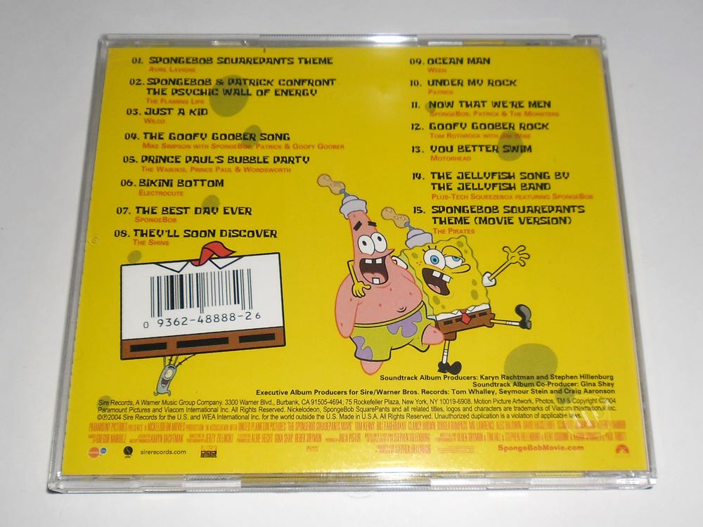 The Spongebob Squarepants Movie - Music From The Movie And More - Motorhead (CD) music collectible [Barcode 093624892021] - Main Image 2