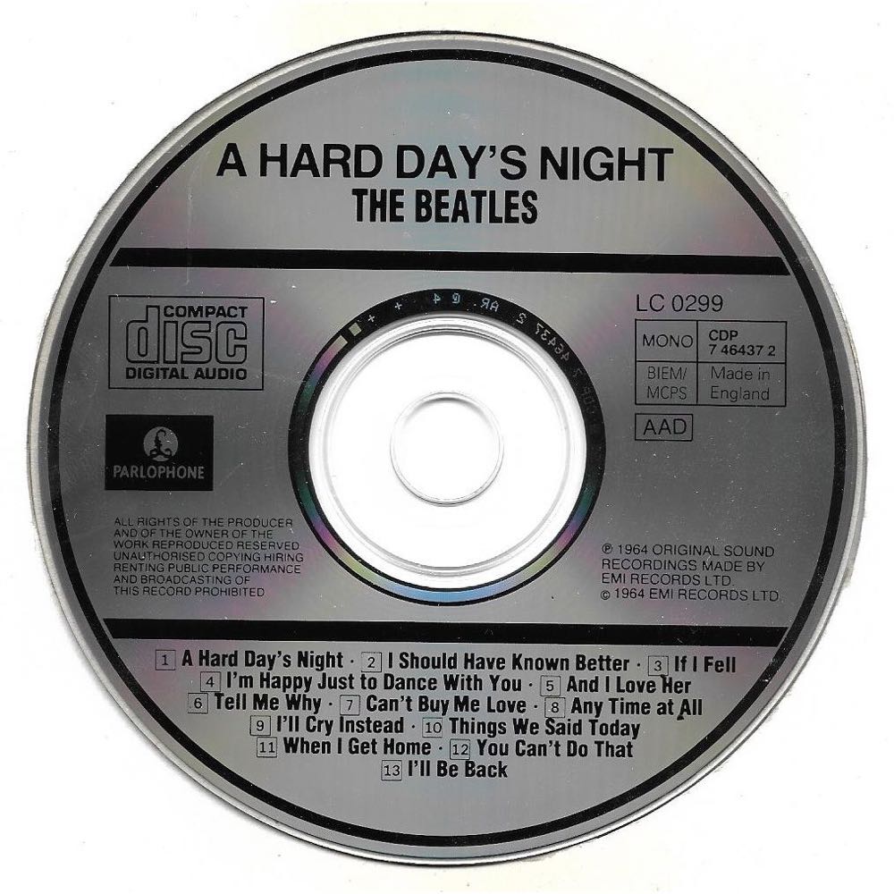 A Hard Day’s Night - The Beatles (12” - 30) music collectible [Barcode 077774643726] - Main Image 4