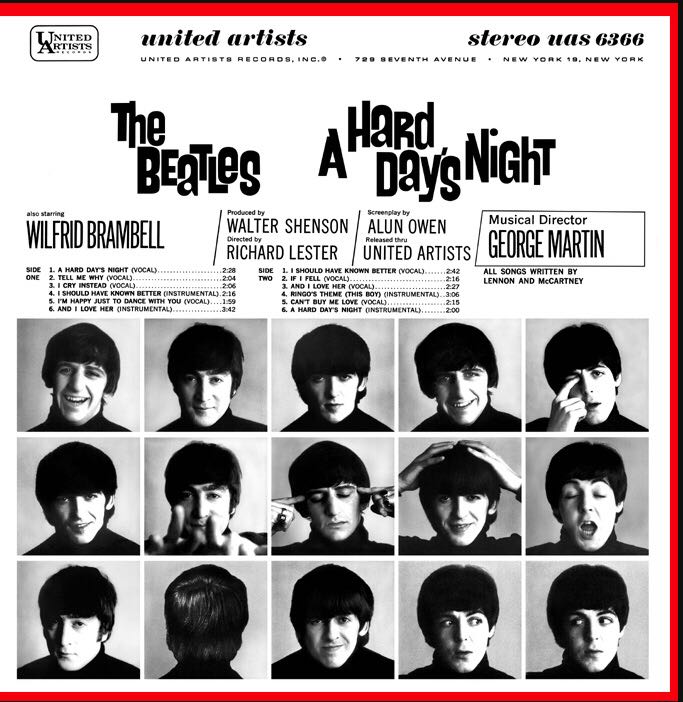 Hard Day’s Night: Original Motion Picture Soundtrack, A - Beatles, The (12”) music collectible - Main Image 2