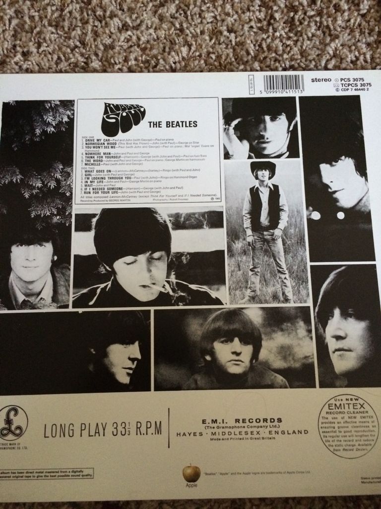 Rubber Soul - Beatles, The (12”) music collectible - Main Image 2