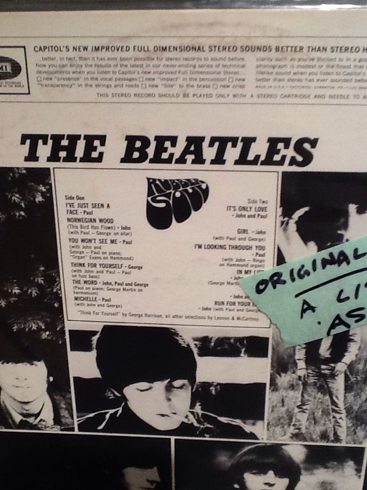 Rubber Soul - Beatles, The (12”) music collectible - Main Image 2