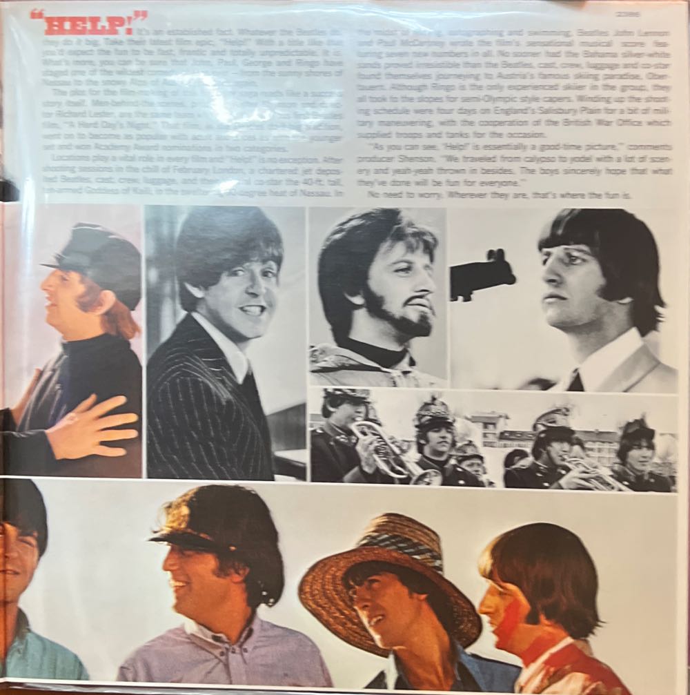 Help! - The Beatles (12”) music collectible - Main Image 4