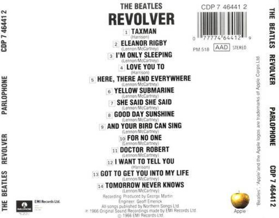 Revolver - The Beatles (12” - 3501) music collectible [Barcode 077774644112] - Main Image 2