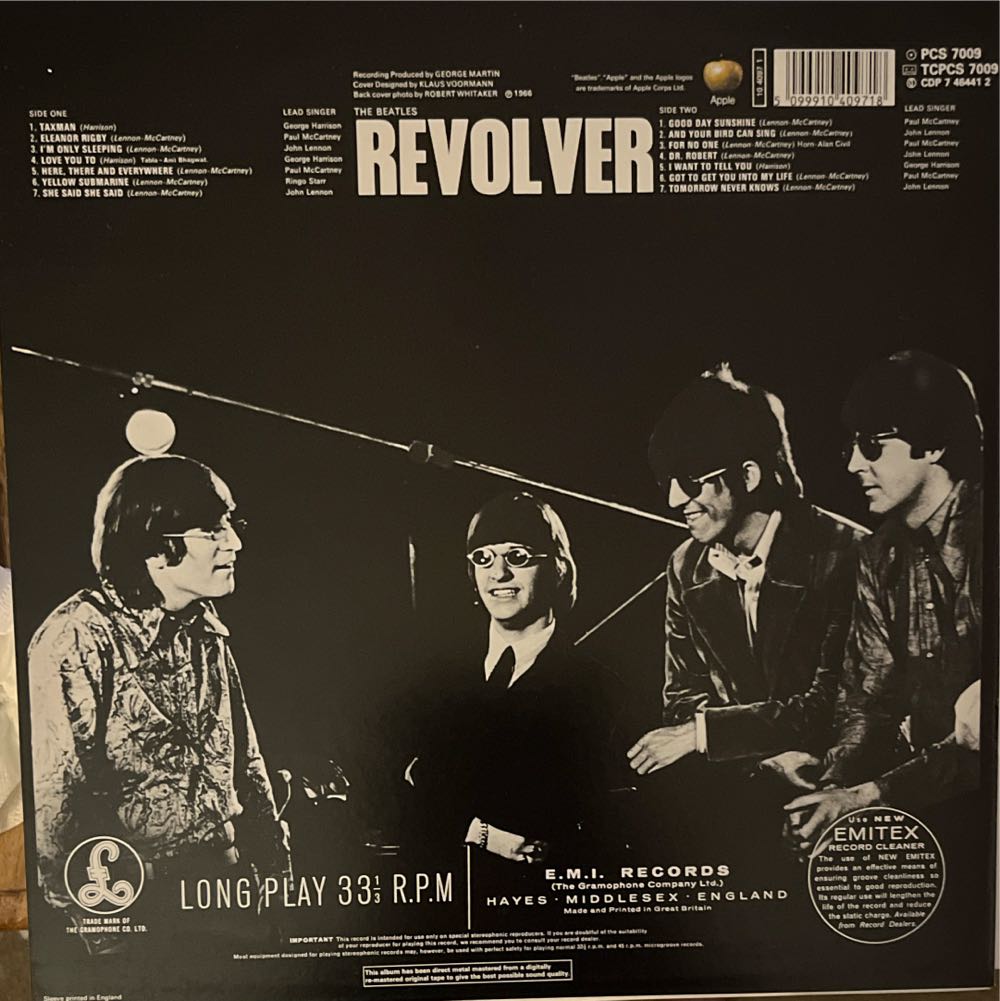 #07 Revolver - Beatles, The (12” - 35) music collectible [Barcode 5099910409718] - Main Image 2