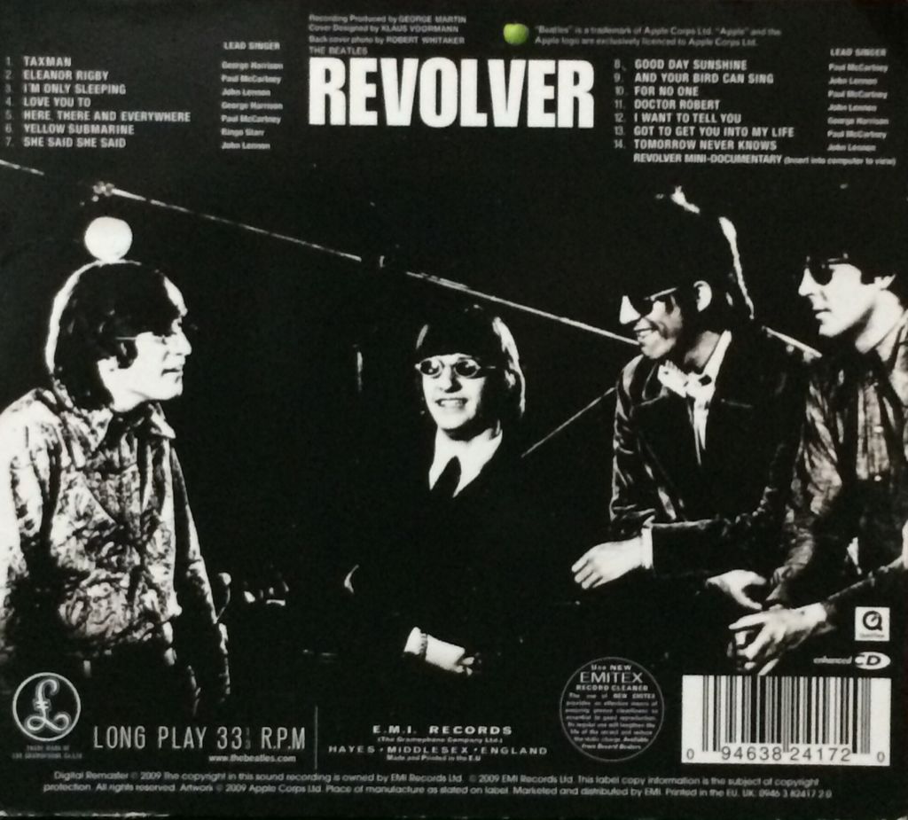 Revolver - The Beatles (CD - 35:01) music collectible - Main Image 2