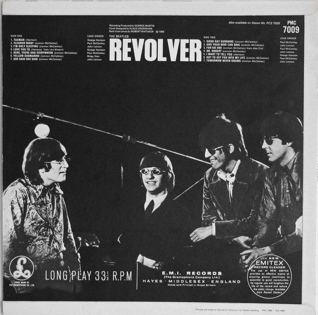 Revolver - Beatles, The (12” - 35) music collectible - Main Image 2