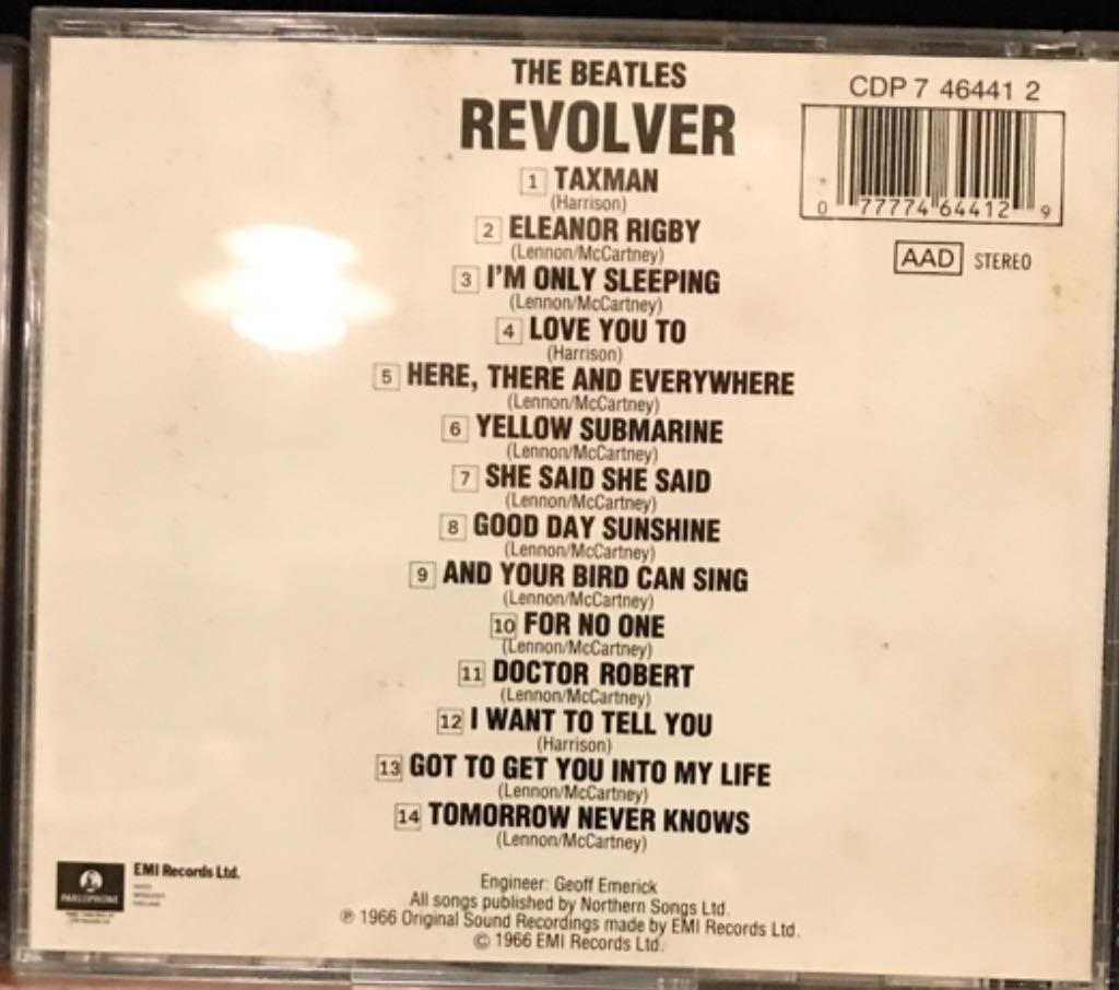 Revolver - Beatles, The (CD) music collectible - Main Image 2