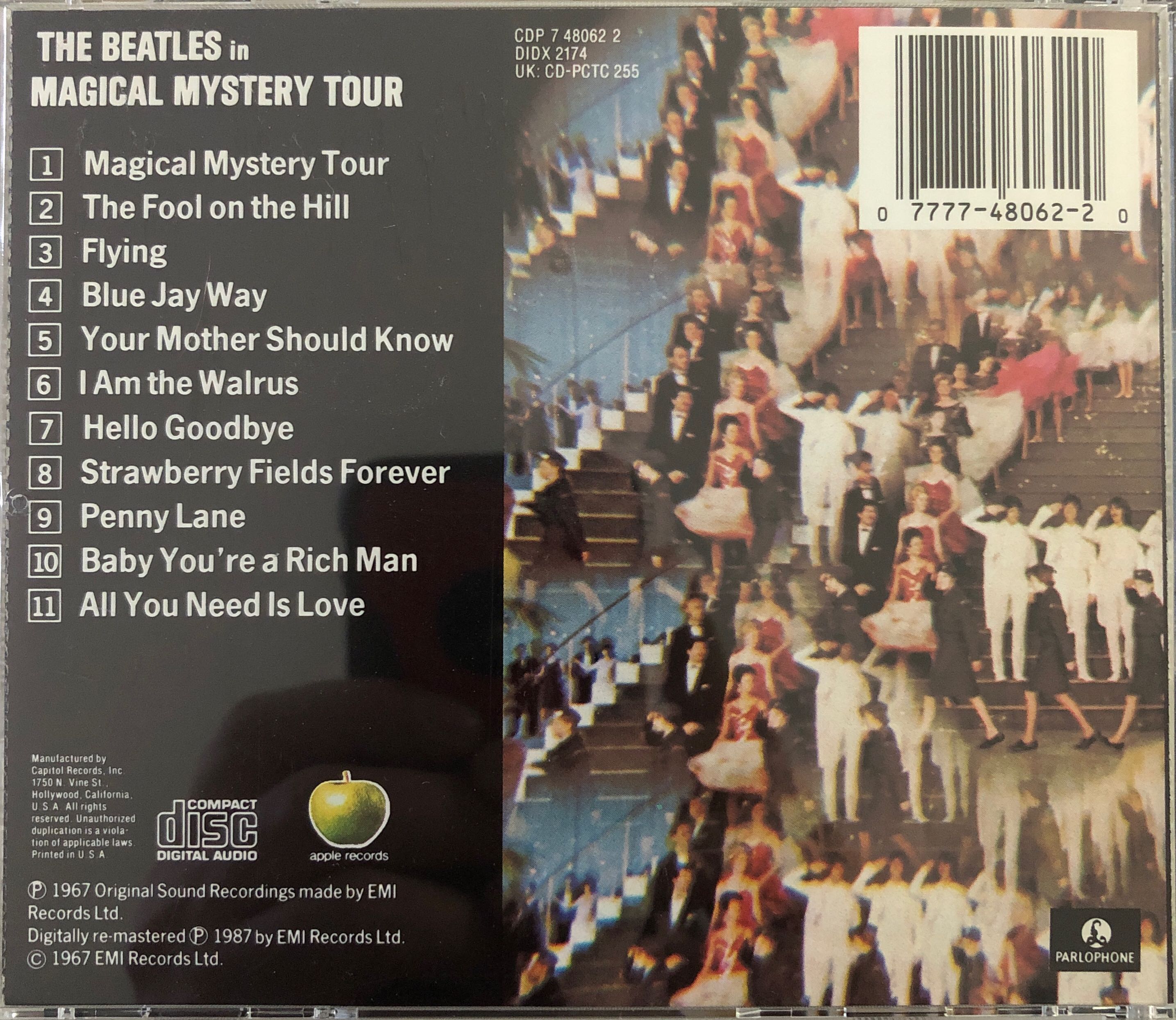 Magical Mystery Tour - The Beatles (CD - 36) music collectible [Barcode 077774806220] - Main Image 3