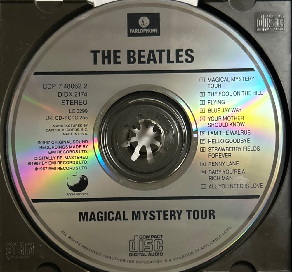 Magical Mystery Tour - The Beatles (CD - 36) music collectible [Barcode 077774806220] - Main Image 4