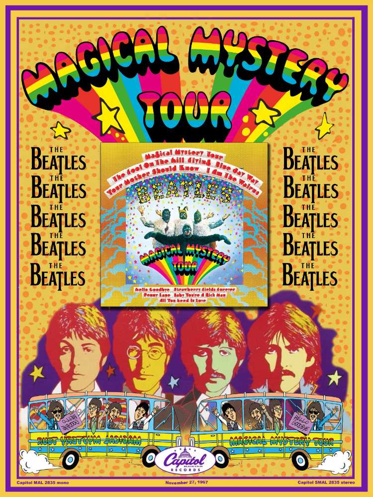 Magical Mystery Tour - Beatles, The (12” - 36) music collectible [Barcode 094638246510] - Main Image 4