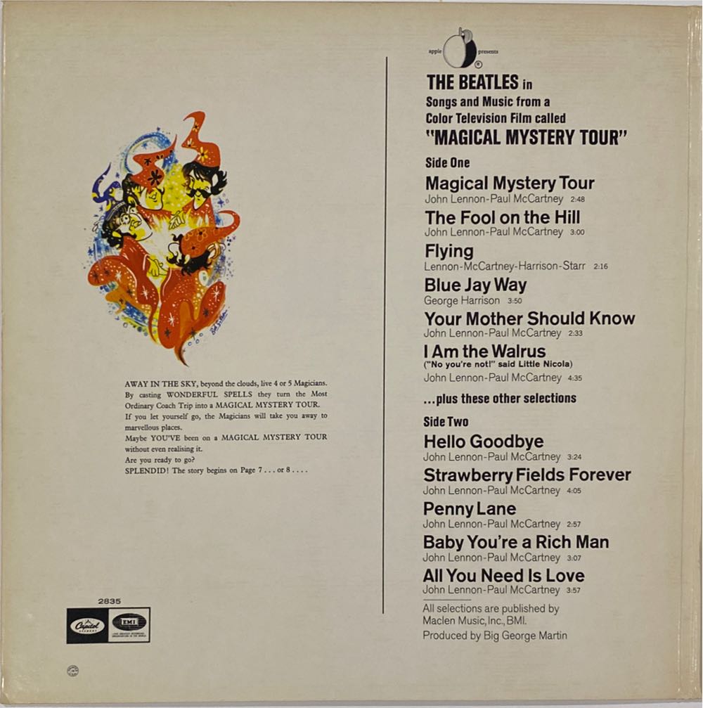 Magical Mystery Tour - Beatles, The (12” - 37) music collectible - Main Image 3
