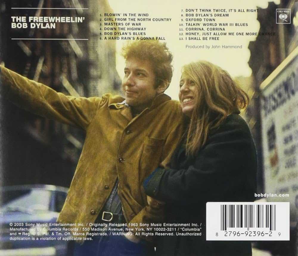 The Freewheelin’ Bob Dylan - Dylan, Bob (12”) music collectible - Main Image 2