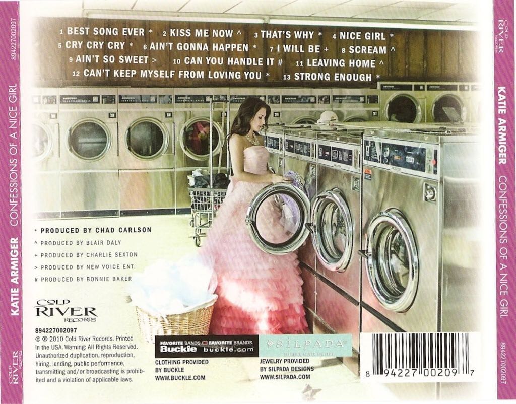 Confessions Of A Nice Girl - Katie Armiger (CD) music collectible - Main Image 2
