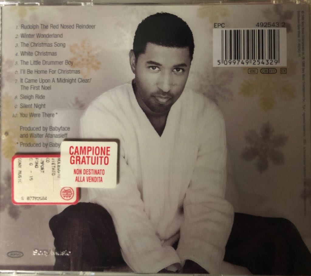 Christmas with Babyface - Babyface (CD) music collectible [Barcode 5099749254329] - Main Image 2