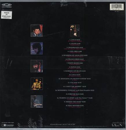 Cream Of Eric Clapton, The - Eric Clapton (CD) music collectible [Barcode 042283351929] - Main Image 2