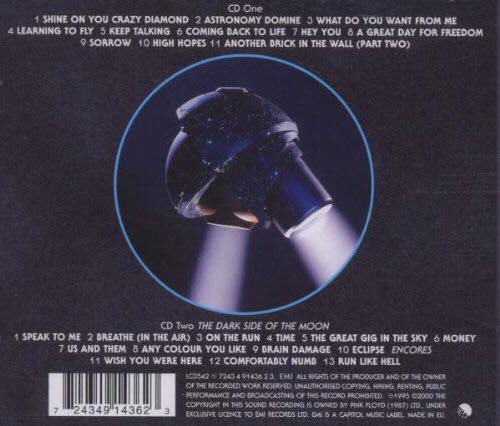 Pulse - Pink Floyd (Enhanced CD (ECD)) music collectible - Main Image 2
