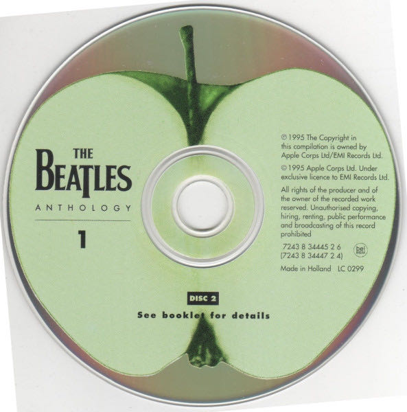 Anthology 1 - Beatles, The (CD - 125) music collectible [Barcode 724383444526] - Main Image 4