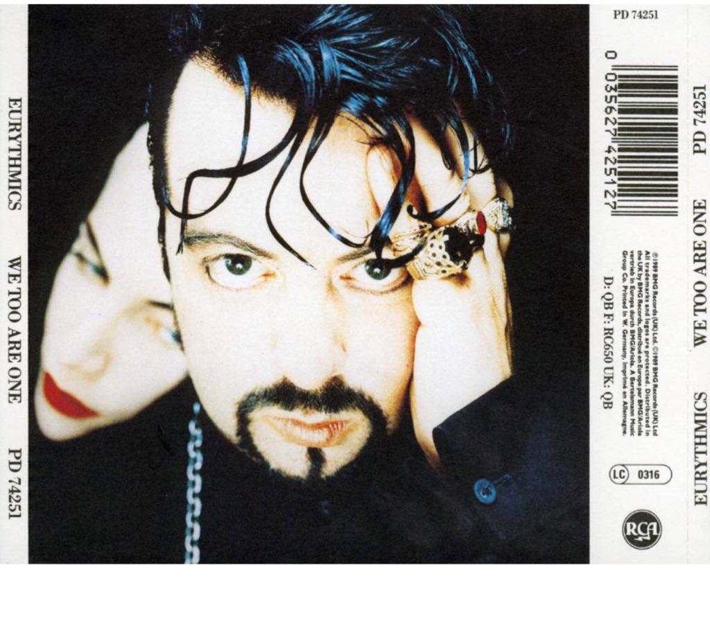 We Too Are One - Eurythmics (CD) music collectible [Barcode 743212089820] - Main Image 2