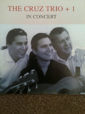 Cruz Trio, The: Cruz Trio   1 In Concert - Edgar Cruz (CD) music collectible [Barcode 728089001229] - Main Image 1