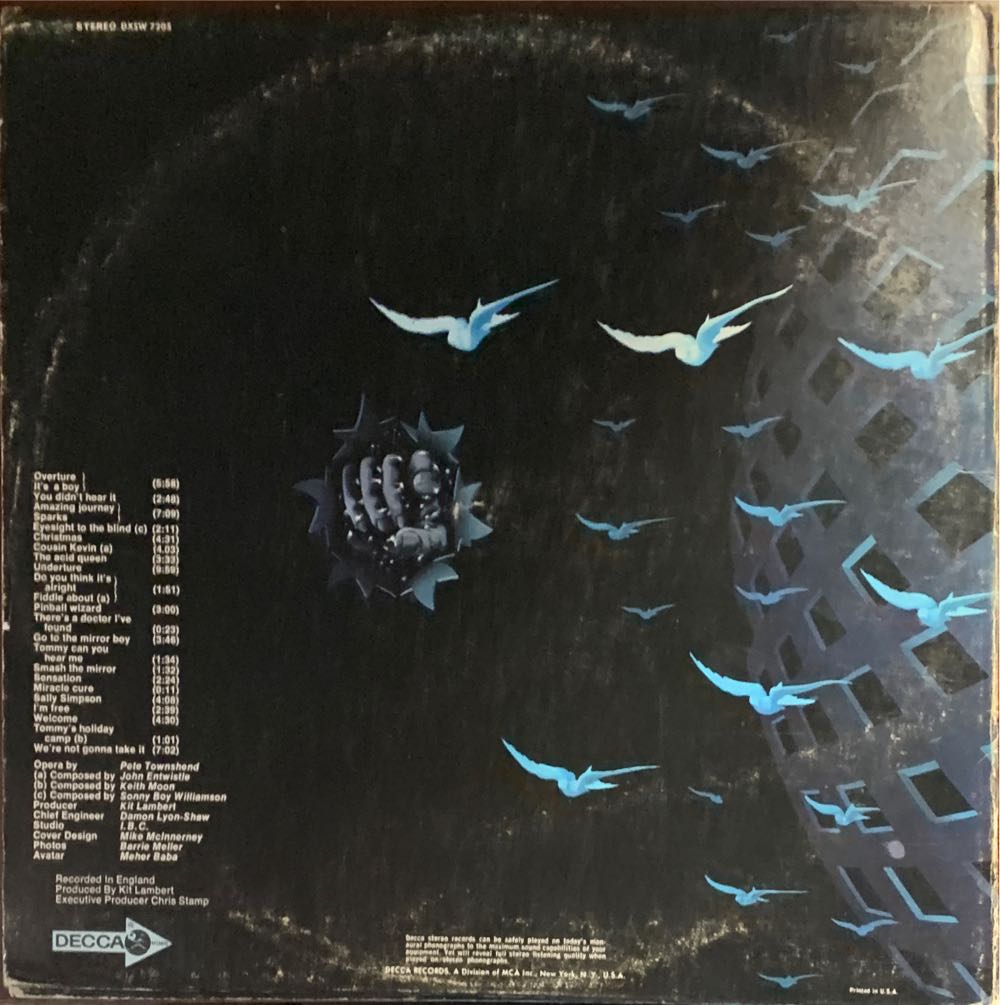 Tommy - Who, The (12” - 75) music collectible - Main Image 3