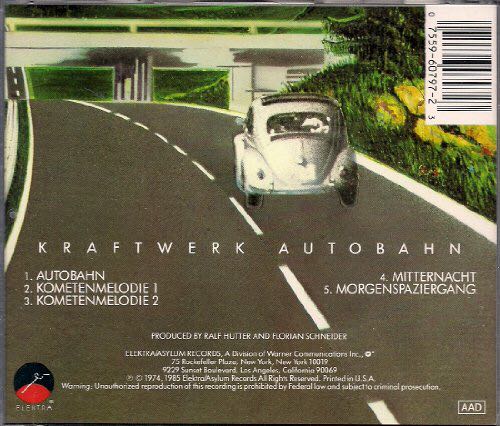 Autobahn - Kraftwerk (CD) music collectible [Barcode 077774615327] - Main Image 2