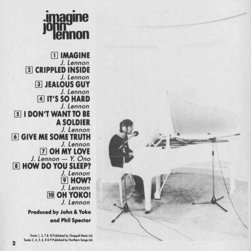 Imagine - Lennon, John (CD - 39) music collectible [Barcode 077774664127] - Main Image 3
