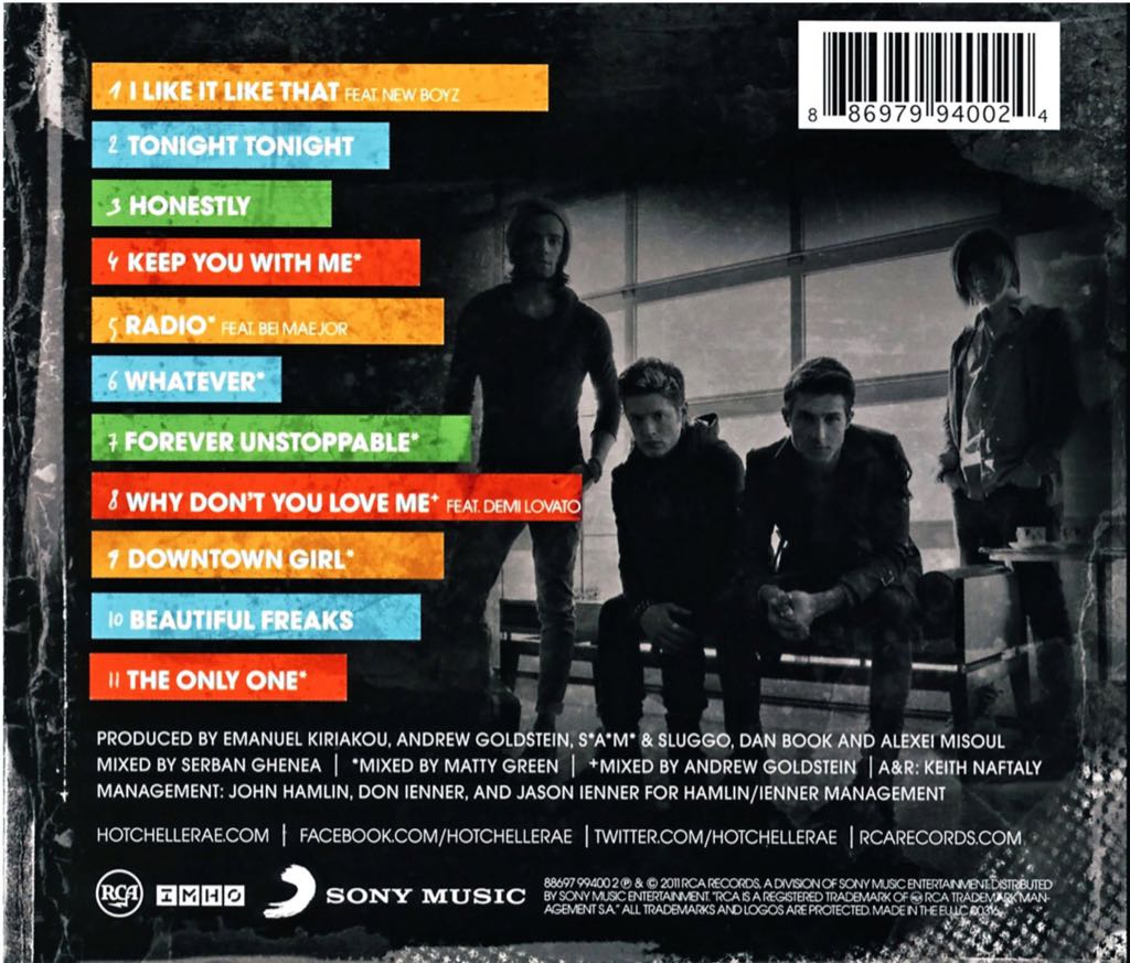 Whatever - Hot Chelle Rae (CD) music collectible [Barcode 886979843721] - Main Image 2