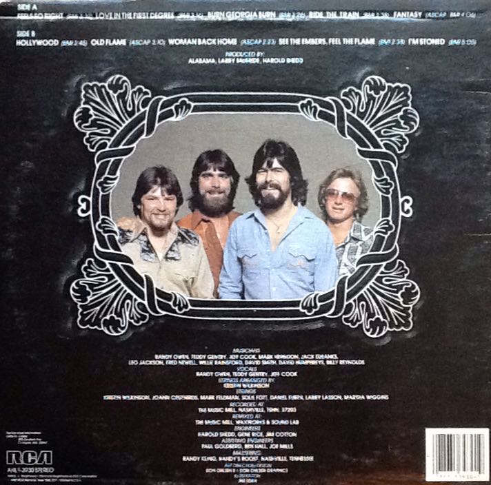 Feels So Right - Alabama (CD) music collectible [Barcode 078635393019] - Main Image 2