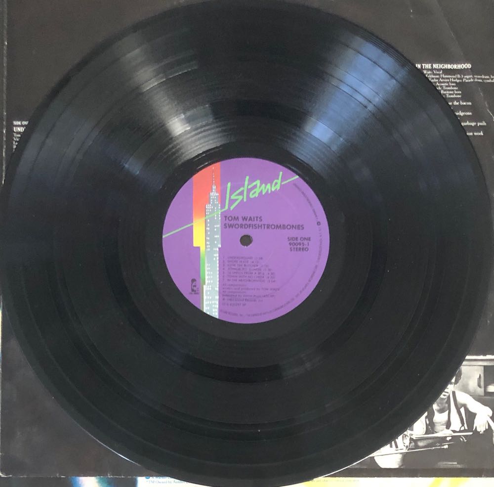 Swordfishtrombones - Tom Waits (12” - 42) music collectible [Barcode 075679009517] - Main Image 4