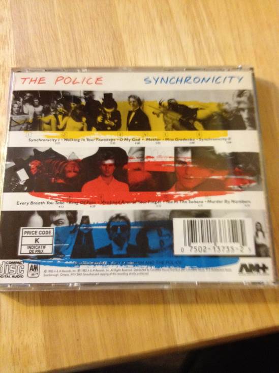 Synchronicity - Police, The (CD - 45) music collectible [Barcode 075021373525] - Main Image 2