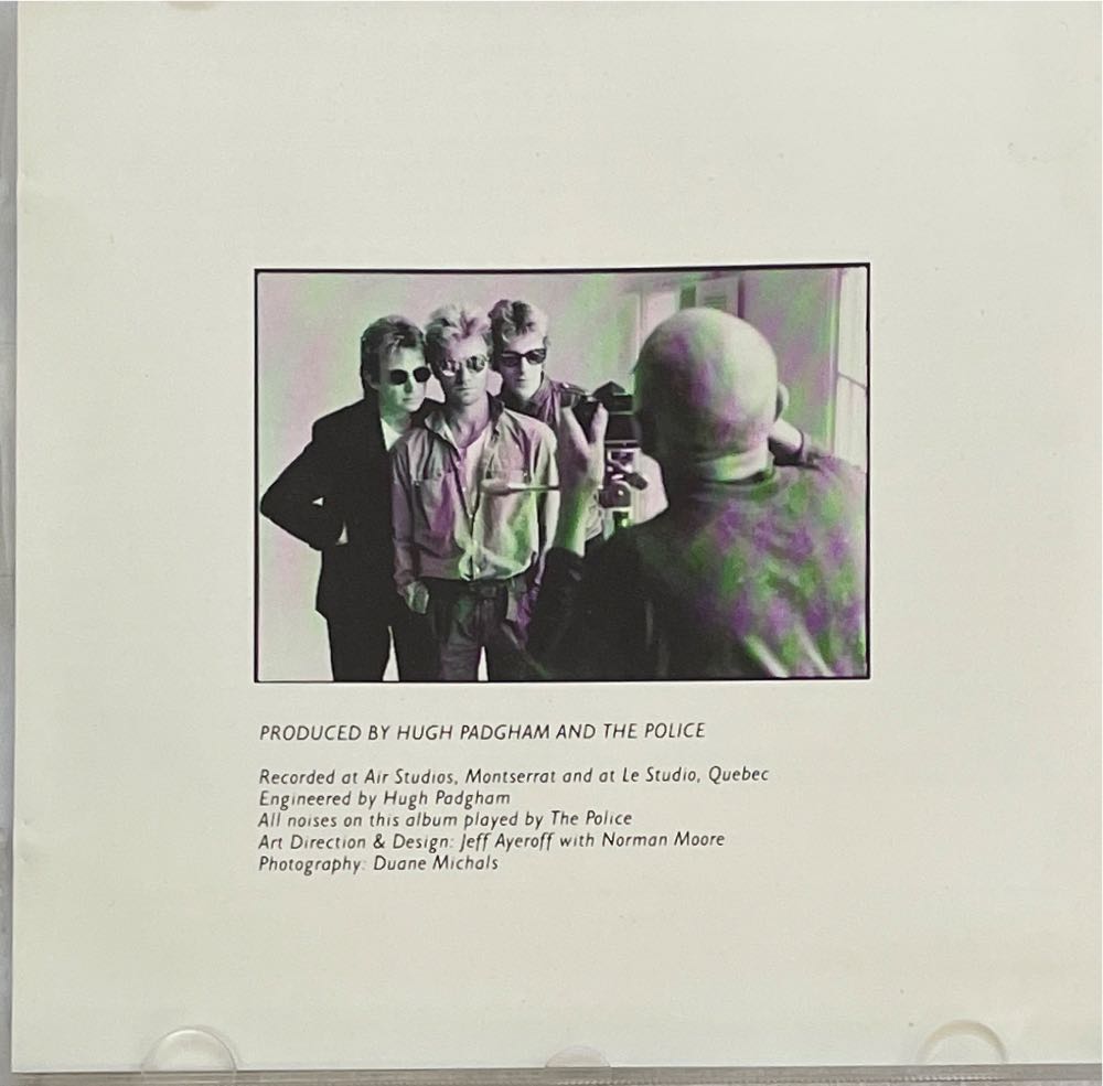 Synchronicity - Police (SACD - 45) music collectible [Barcode 082839373524] - Main Image 3