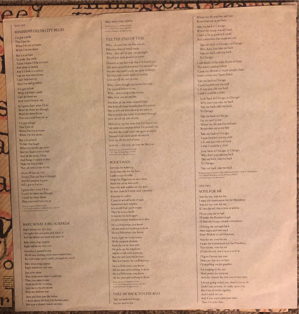 Chicago XI - Chicago (12” - 45) music collectible [Barcode 8712705026309] - Main Image 4