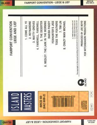 Liege & Lief - Fairport Convention (CD) music collectible [Barcode 042284260824] - Main Image 2