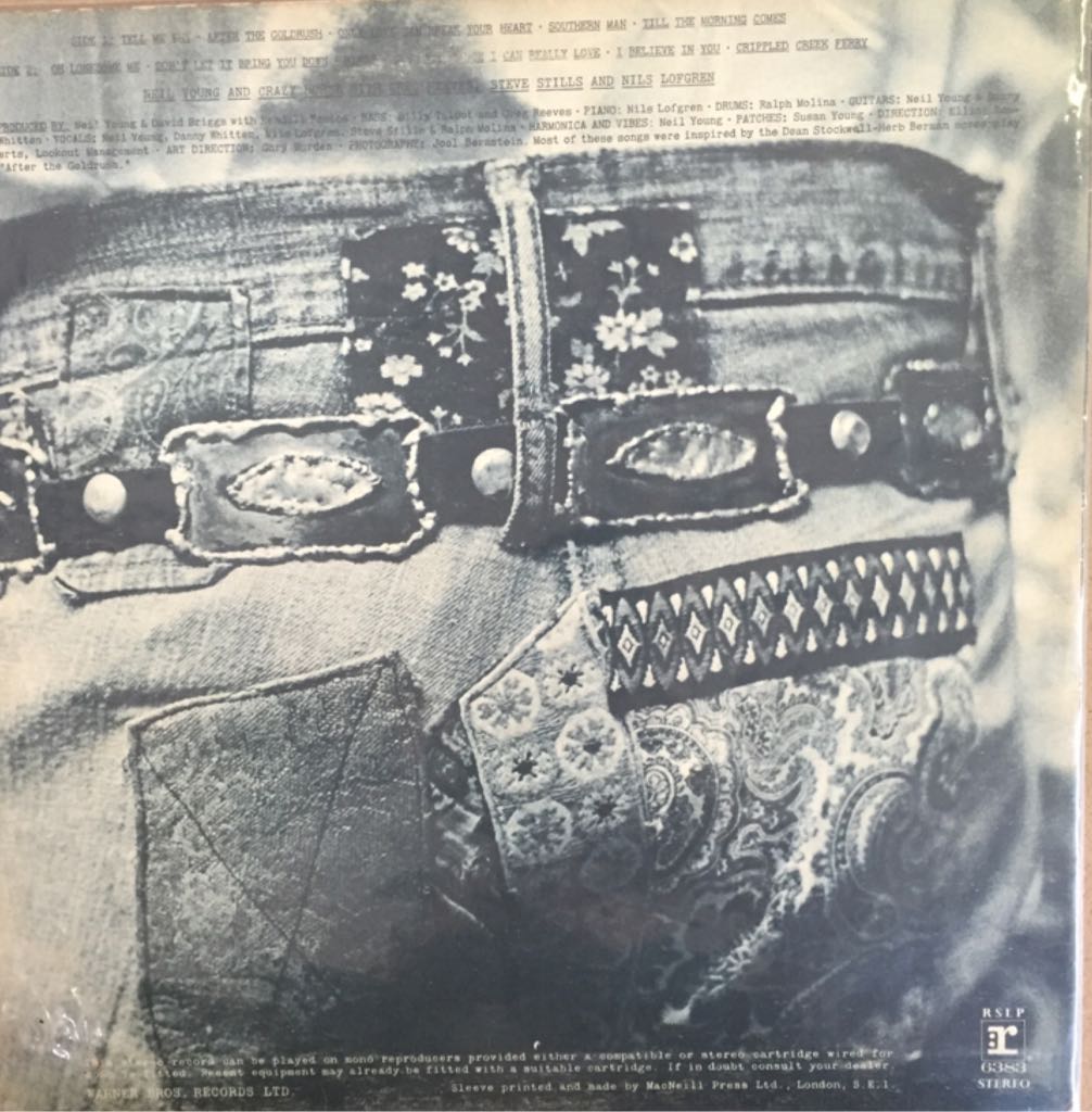 After The Goldrush - Young, Neil   ‎ (12”) music collectible - Main Image 2
