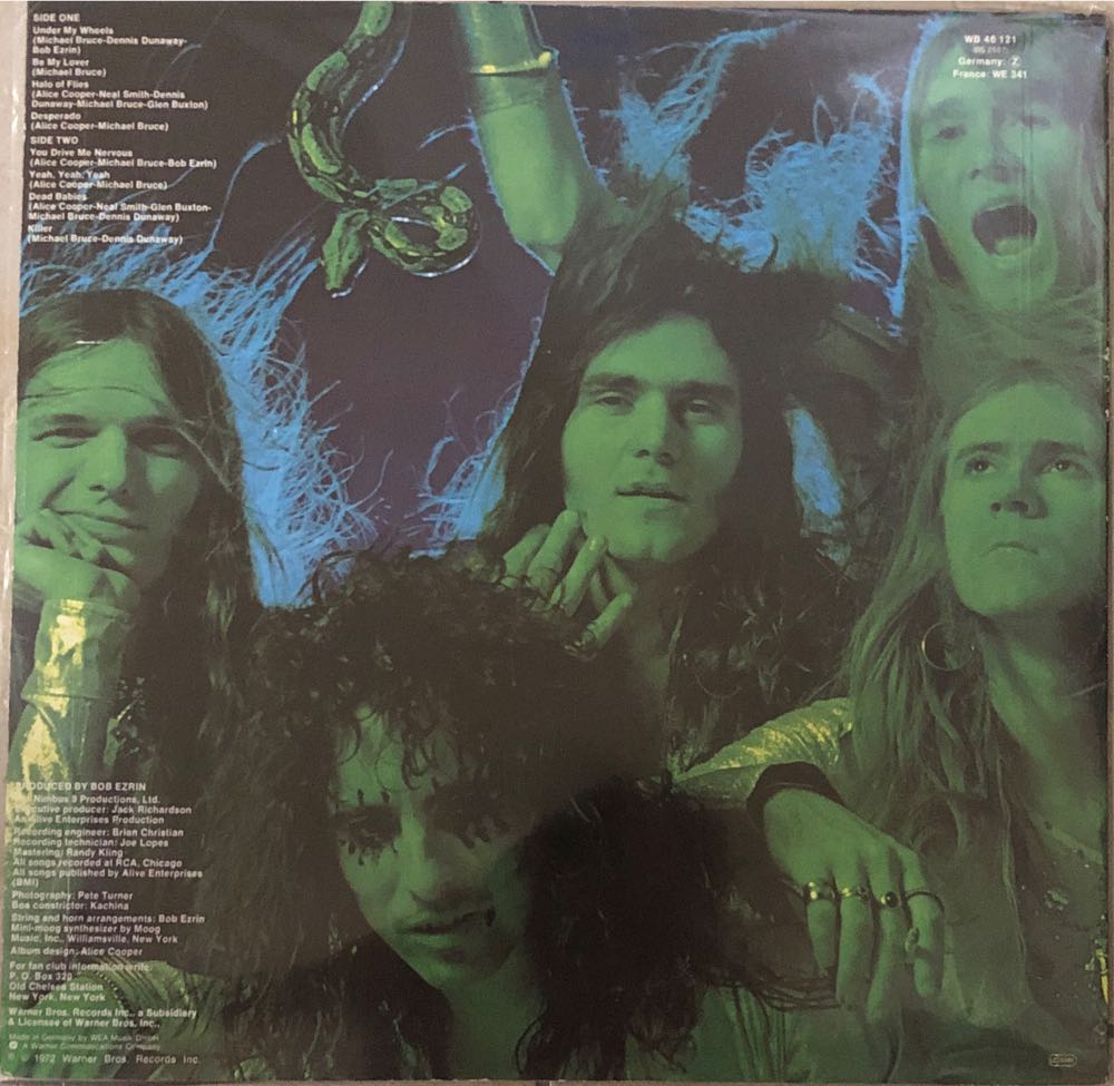 Killer - Cooper, Alice (8-Track Cartridge) music collectible - Main Image 2